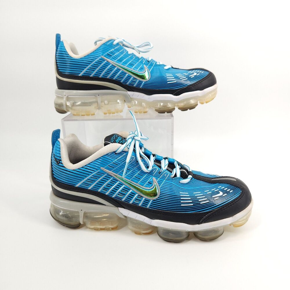 Nike VaporMax 360 Shoes Men's Size 10.5 Running Blue Black Breathable